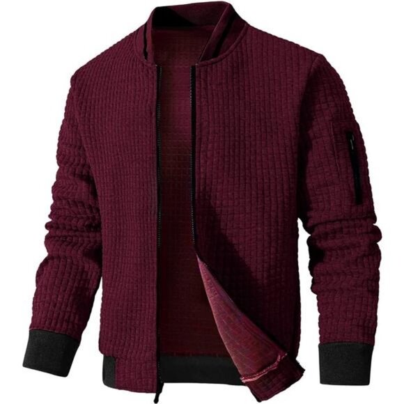 Other - Mens Lightweight Jacket Casual Bomber Jacket Varsity Coat